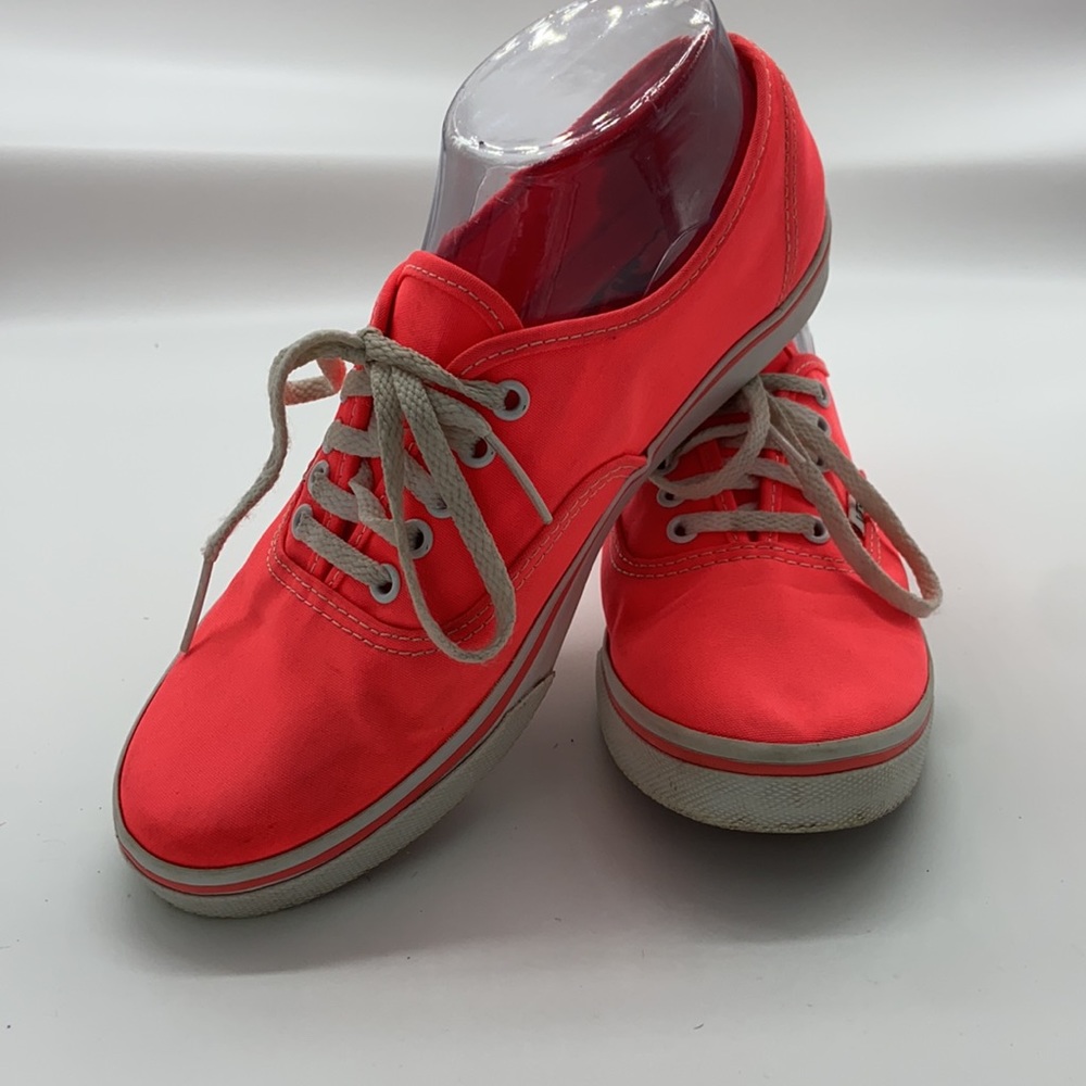 Broken in neon Vans